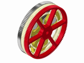 带外啮合正齿轮的行星齿轮缩略图